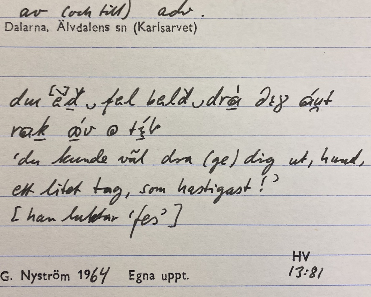 av (och till)
