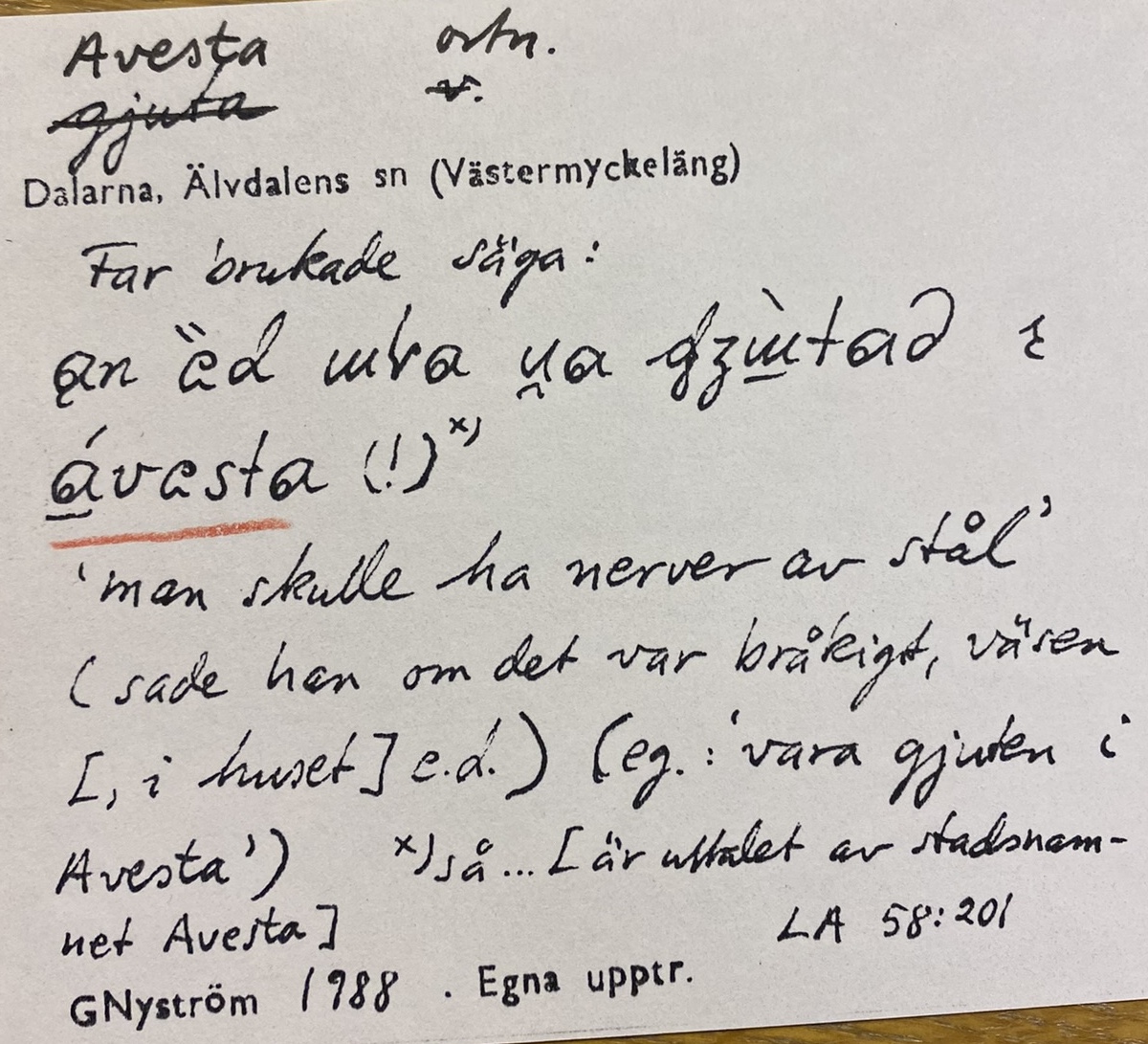 avesta