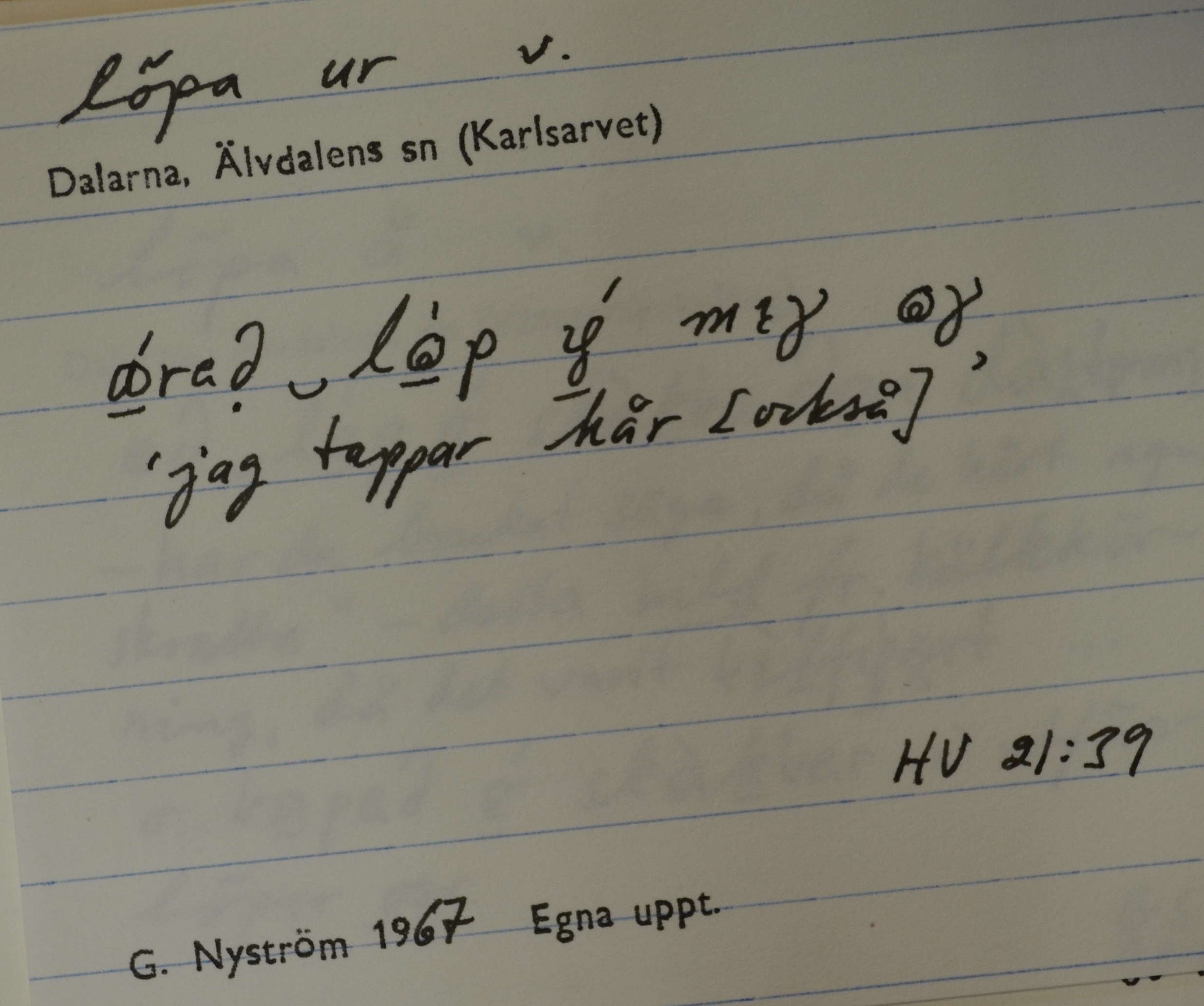 löpa ur_1
