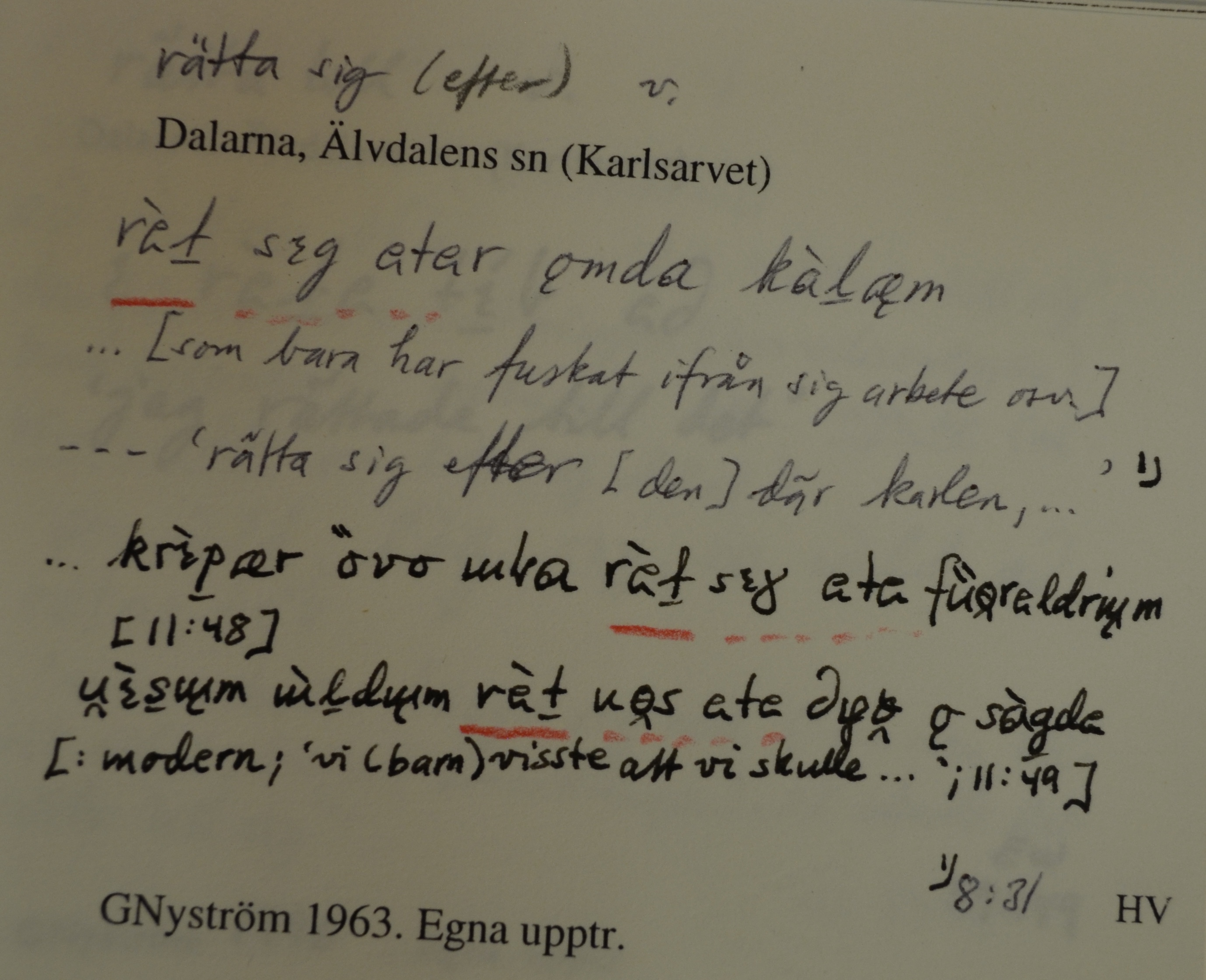 rätta sig (efter)_1