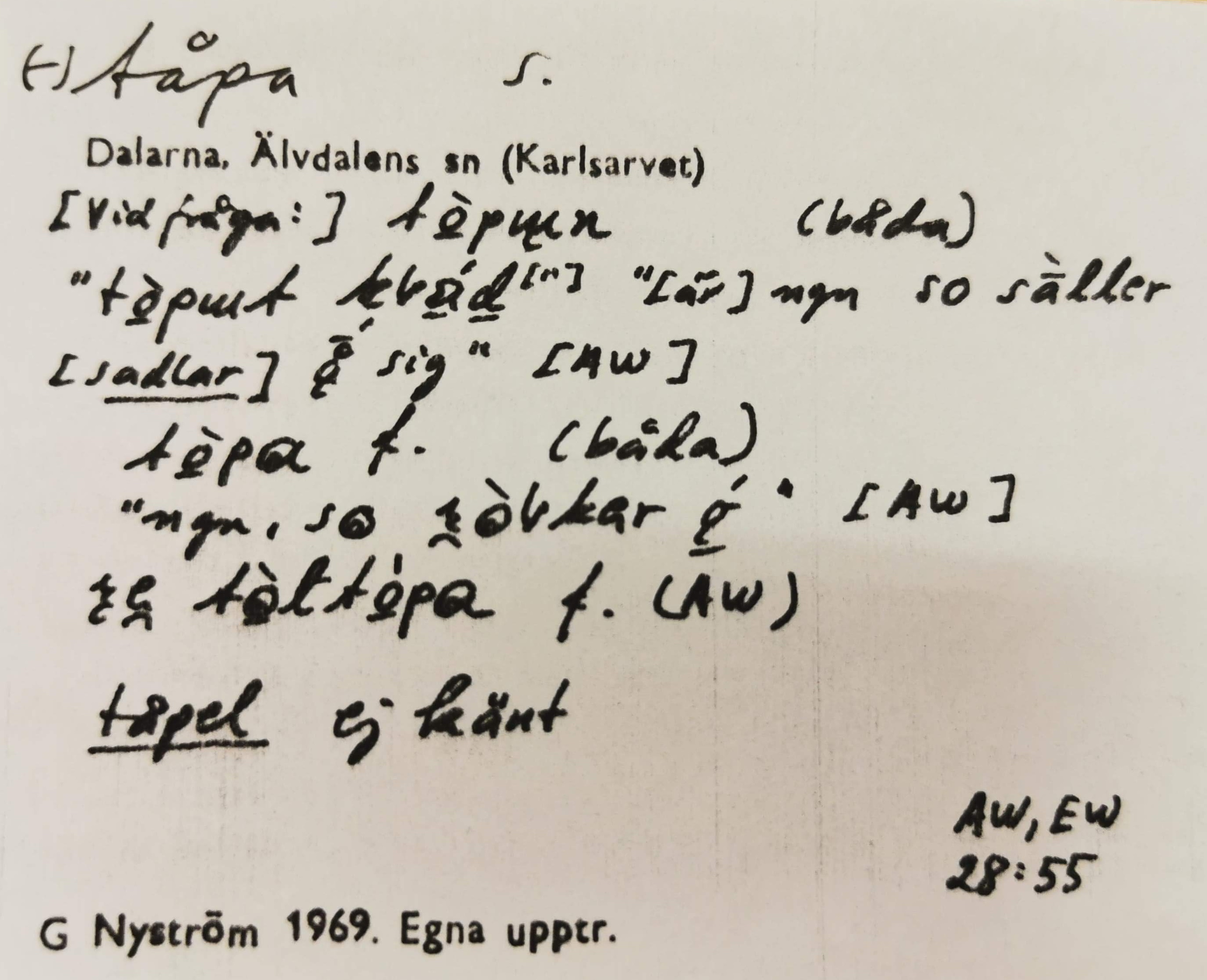 (-)tåpa
