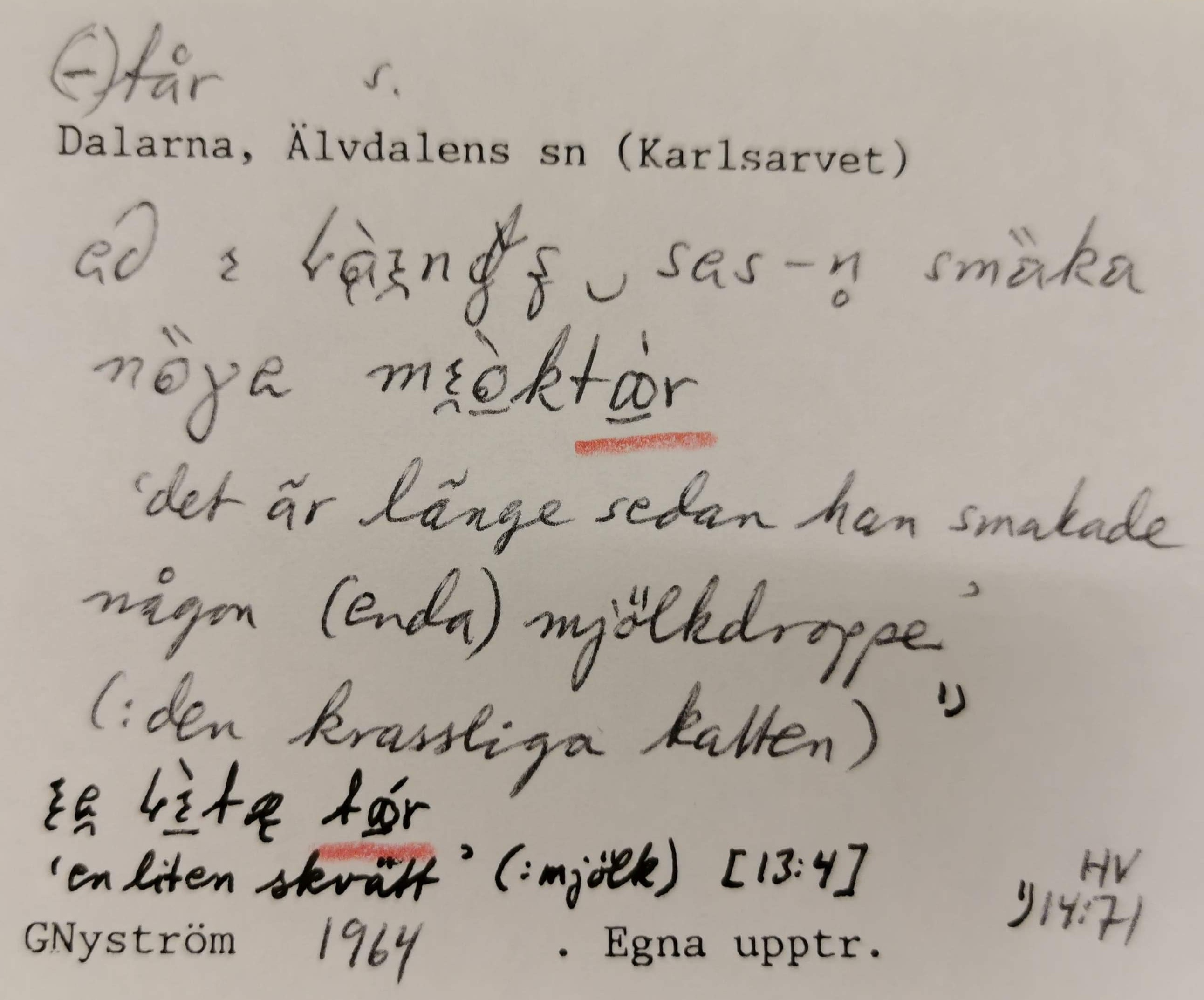 (-)tår