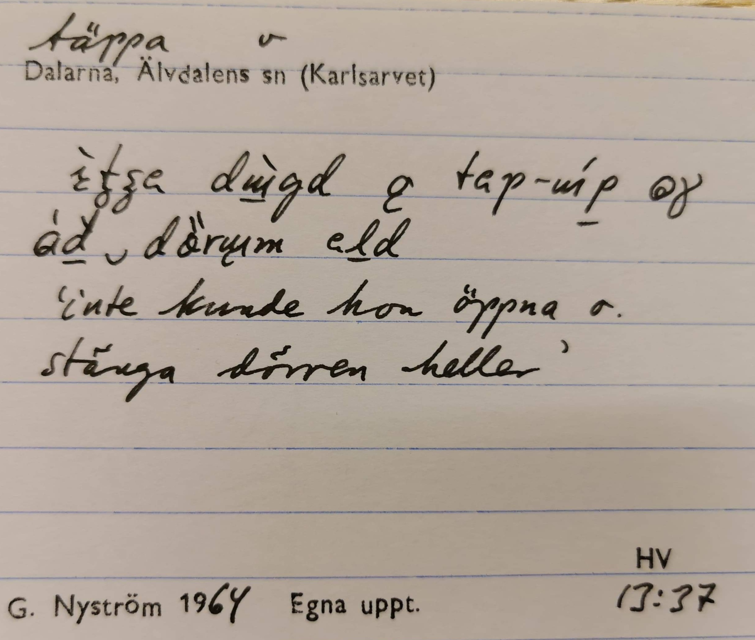 täppa