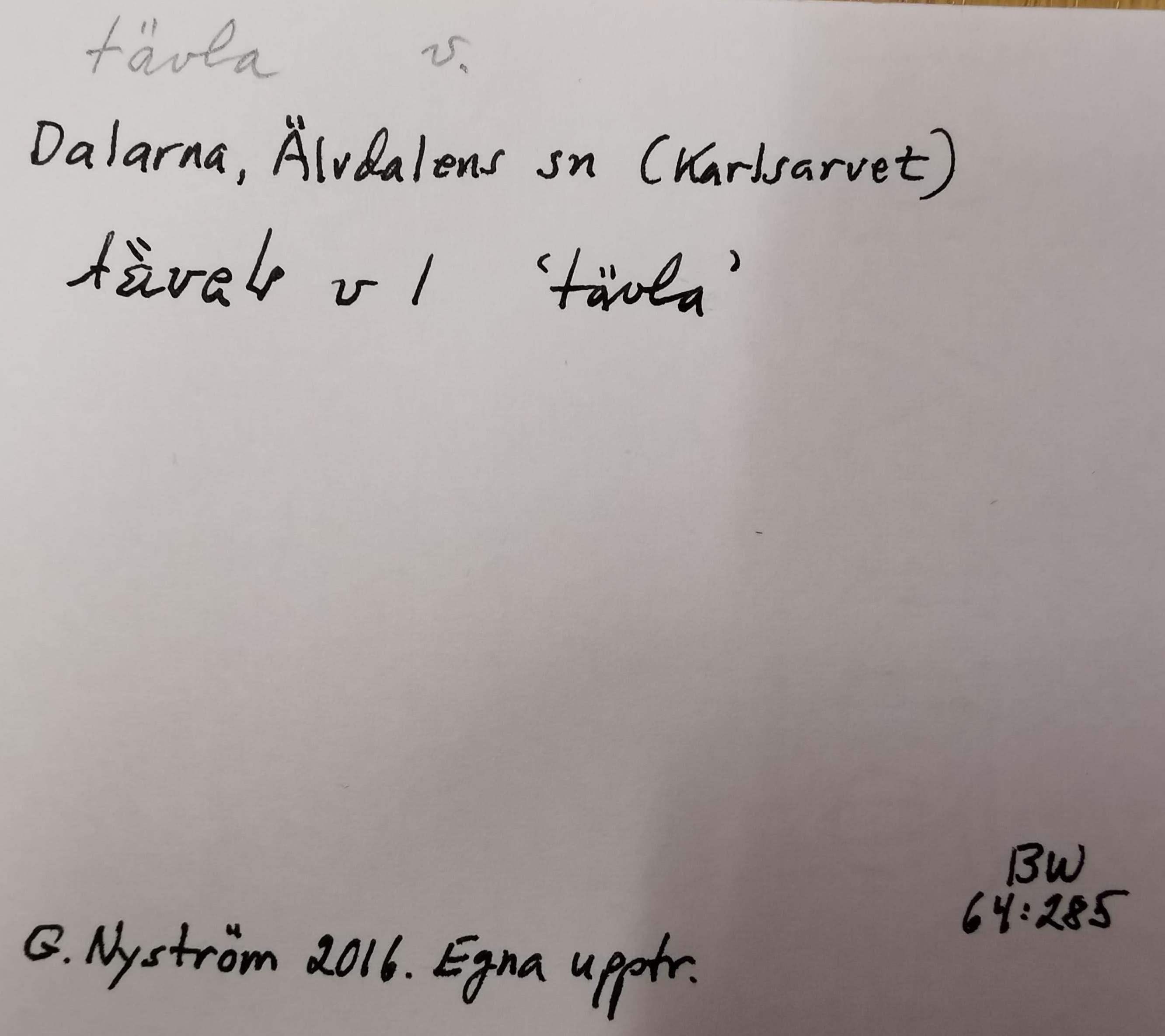 tävla