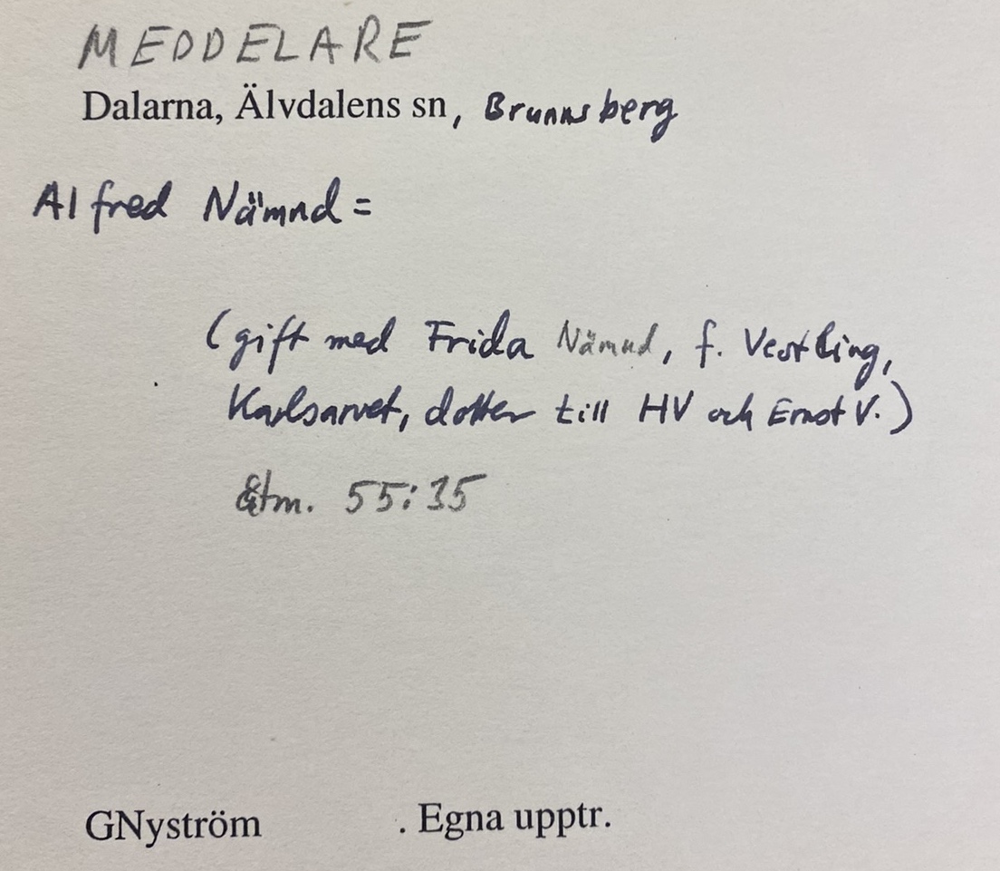 alfred nämnd
