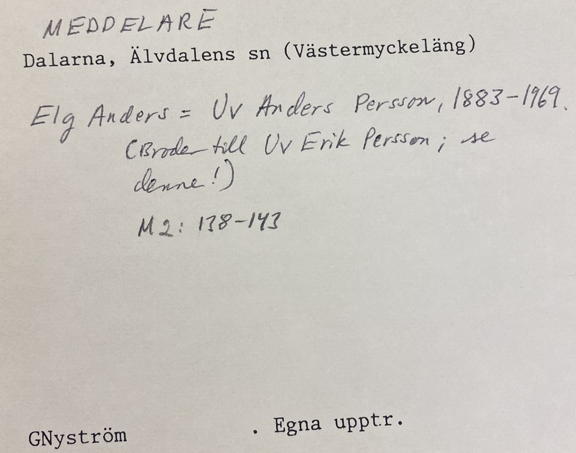 elg anders