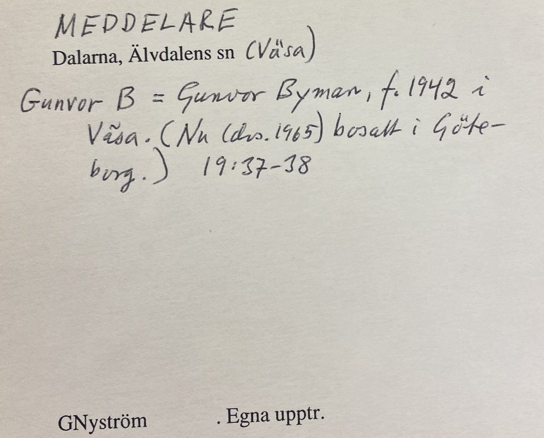 gunvor b
