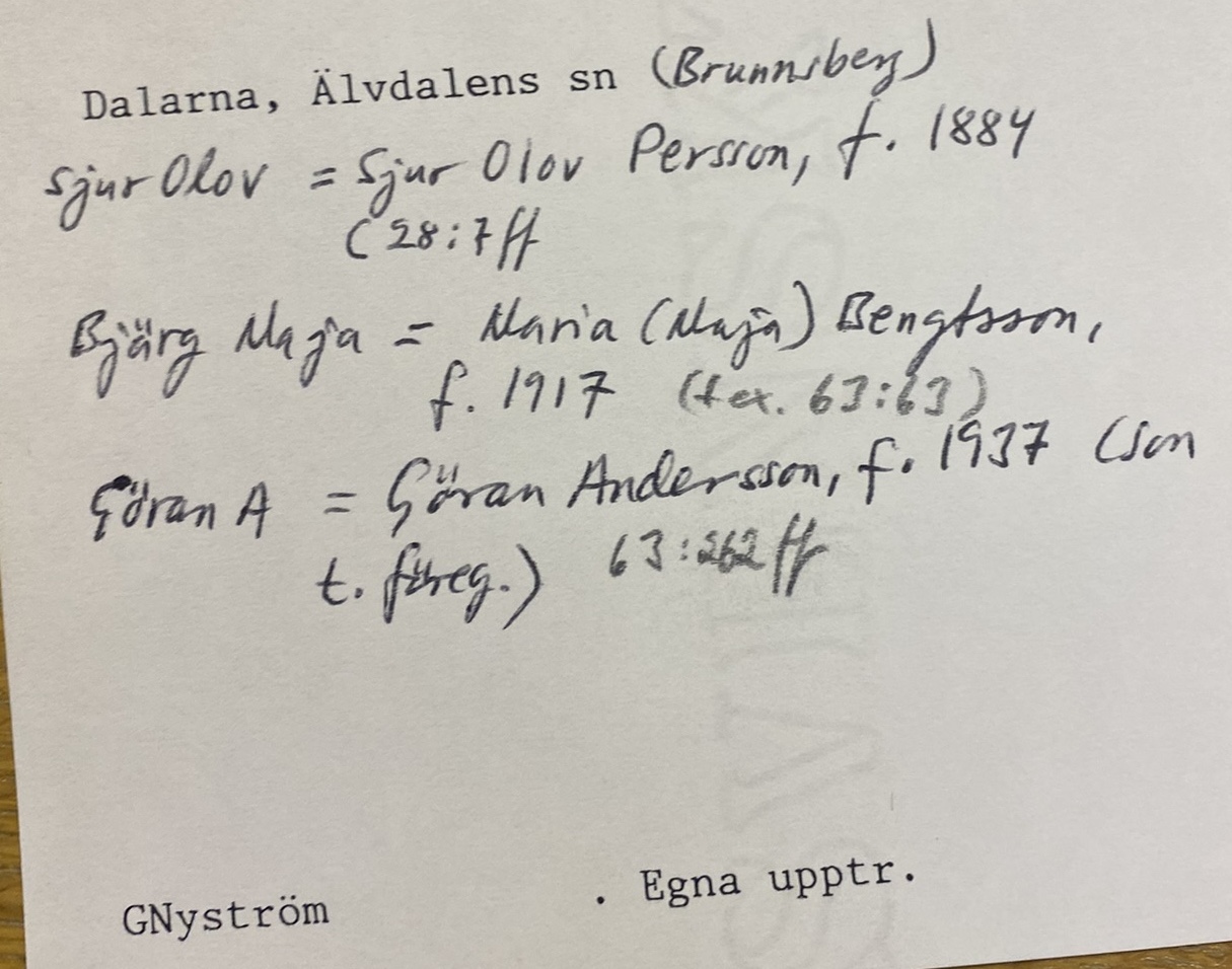 göran a