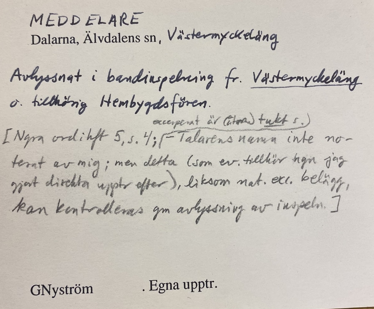 västermyckeläng